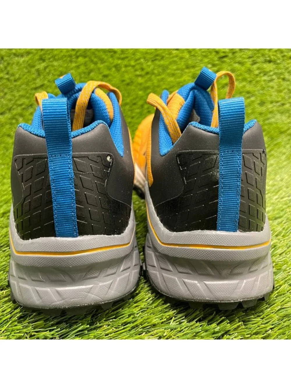 Avenger Aero Trail Mens Size 9 Yellow Black Composite Toe Safety Work Shoes
